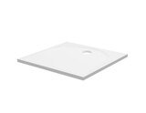 Promo Receveur de douche extra-plat résine carré 80x80cm blanc  "CALICIA" à 129,00 € dans le catalogue Brico Dépôt à Villars-en-Pons