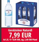 Naturell Angebote von Gerolsteiner bei Nuck Getränke Dresden für 7,99 €