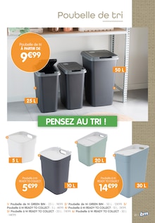 Promo Sacs poubelle 30 litres Brabantia chez Monoprix