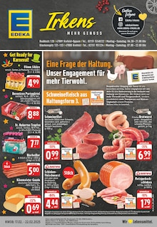 Aktueller EDEKA Prospekt für Krefeld mit  Seiten