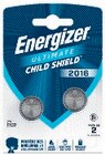 Lot de 2 piles Ultimate Lithium - ENERGIZER - Hyper U à La Rochelle Lot de 2 piles Ultimate Lithium - ENERGIZER en promo chez Hyper U La Rochelle à 4,75 €