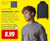 Aktuelles MEN Sweathoodie/-shirt Angebot bei Lidl in Trier ab 8,99 €
