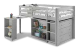 4. Lit mi-haut Bloom (commode bureau et étagère en option) en promo chez But Levallois-Perret à 179,99 €