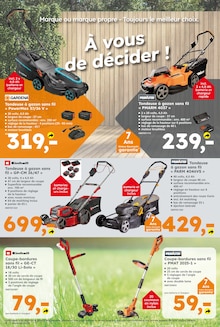 Catalogue Globus-Baumarkt à Entrange cette semaine, valable du 02/06/2025 au 07/06/2025 Prospectus Globus-Baumarkt à Entrange, "GLOBUS BAUMARKT Immer eine Idee besser", 24 pages de promos valables du 02/06/2025 au 07/06/2025
