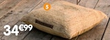 Coussin de sol en jute en promo chez B&M Nancy à 34,99 €