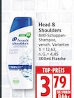 Anti-Schuppen-Shampoo von Head & Shoulders für 3,79 € bei EDEKA im Angebot Anti-Schuppen-Shampoo von Head & Shoulders im aktuellen EDEKA Prospekt
