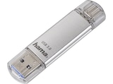 C-Laeta USB-Stick, 64 GB, 40 MB/s, Silber von HAMA im aktuellen MediaMarkt Saturn Prospekt für 11,29 €