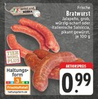 Frische Bratwurst Jalapeño im Angebot bei E center in Gladbeck Frische Bratwurst Jalapeño Angebote von meinLand EDEKA bei E center Gladbeck für 0,99 €