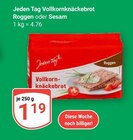 Vollkornknäckebrot Roggen im Angebot bei GLOBUS in Salzgitter Vollkornknäckebrot Roggen Angebote von Jeden Tag bei GLOBUS Salzgitter für 1,19 €