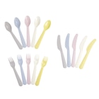 Couvert à pique-nique 5 personnes L9cm (15 pièces) en promo chez Gifi Couvert à pique-nique 5 personnes L9cm (15 pièces) dans le catalogue Gifi