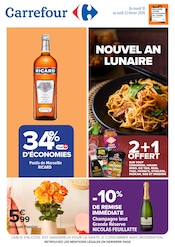 Prospectus Carrefour à Drancy, "NOUVEL AN LUNAIRE", 86 pages de promos valables du 10/02/2026 au 23/02/2026