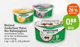 Andechser Natur Bio-Rahmjoghurt Angebote von Bioland bei tegut Erfurt für 0,88 €