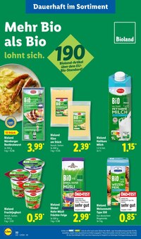 Milch im Lidl Prospekt "LIDL LOHNT SICH" mit 66 Seiten (Hamburg)