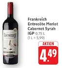 Aktuelle Rindfleisch Angebote bei EDEKA in Heilbronn Aktuelles Entrecôte Merlot Cabernet Syrah IGP Angebot bei EDEKA in Heilbronn ab 4,49 €