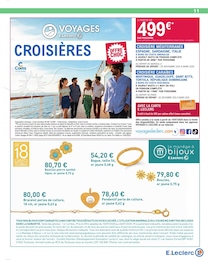 Offre Bijou dans le catalogue E.Leclerc du moment à la page 11
