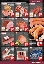 Schinken im EDEKA Prospekt in Osnabrück Aktueller EDEKA Prospekt mit Schinken, "Aktuelle Angebote", Seite 9