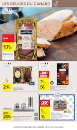 Prix et réduction Magret De Canard dans le prospectus Carrefour en cours Offre Magret De Canard dans le catalogue Carrefour du moment à la page 44