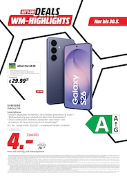 Samsung Galaxy Angebot & Preis im aktuellen MediaMarkt Saturn Prospekt Samsung Galaxy Angebot im aktuellen MediaMarkt Saturn Prospekt auf Seite 18