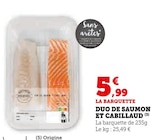 Promo Duo de saumon et cabillaud à 5,99 € dans le catalogue U Express à Dourdan