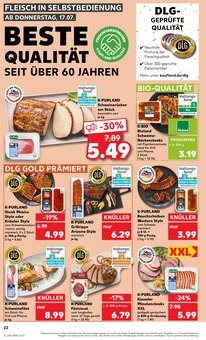 Fleisch im aktuellen Kaufland Prospekt (Oberhausen) Fleisch im Kaufland Prospekt "Aktuelle Angebote" mit 54 Seiten (Oberhausen)