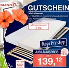Matratzenset im Möbel Inhofer Prospekt Matratzenset von im aktuellen Möbel Inhofer Prospekt für 139,12 €