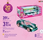 Voiture radiocommandée - Barbie en promo chez Intermarché Valence à 31,92 €