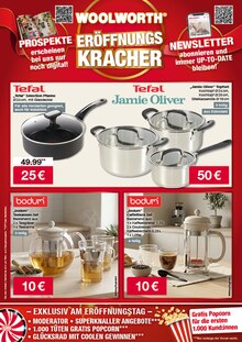 Pfanne im aktuellen Woolworth Prospekt (Darmstadt) Pfanne im Woolworth Prospekt "NEUERÖFFNUNG IN DIETZENBACH" mit 8 Seiten (Darmstadt)