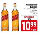 Red Label von Johnnie Walker im aktuellen EDEKA Prospekt für 10,99 €