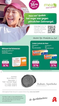 Aktueller mea - meine apotheke Prospekt "Unsere Juli-Angebote" Aktueller mea - meine apotheke Prospekt