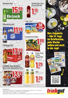 Cola im Trinkgut Prospekt "Aktuelle Angebote" mit 8 Seiten (Oberursel (Taunus))