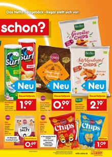Chips im Netto Marken-Discount Prospekt "Aktuelle Angebote" mit 55 Seiten (Würzburg)