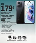 E.Leclerc - SMARTPHONE X7A NOIR + PACK PROTECTION (COQUE ET VERRE) : offre du catalogue Promo SMARTPHONE X7A NOIR + PACK PROTECTION (COQUE ET VERRE) à 179,00 € dans le catalogue E.Leclerc ""