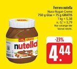 EDEKA Dinkelsbühl - nutella Angebot im Prospekt nutella bei EDEKA im Dinkelsbühl Prospekt für 4,44 €