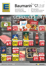 Discounter Prospekt von EDEKA Nörvenich EDEKA Prospekt: "Aktuelle Angebote", 28 Seiten, 24.08.2026 - 29.08.2026