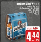 Weisse Angebote von Berliner Kindl bei E center Aachen für 4,44 €