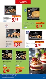 Offre Tourte dans le catalogue Lidl du moment à la page 21