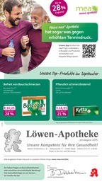 mea - meine apotheke Prospekt für Stade mit 4 Seiten mea - meine apotheke Prospekt für Stade: "Unsere September-Angebote", 4 Seiten, 01.09.2025 - 30.09.2025