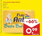 Beste Butter Angebote von Frau Antje bei Netto Marken-Discount Rheine für 0,99 €
