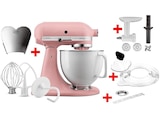 Spar-Set 5KSM156WPEDR Artisan 4,8 Liter inkl. 4 Zubehöre Küchenmaschine Altrosa (300 Watt) von KITCHENAID im aktuellen MediaMarkt Saturn Prospekt für 679,95 €