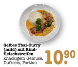Gelbes Thai-Curry (mild) mit Rindfleischstreifen im Angebot bei E center in Frankfurt Gelbes Thai-Curry (mild) mit Rindfleischstreifen Angebote bei E center Frankfurt für 10,90 €