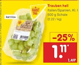 Trauben hell Angebot in Raben Steinfeld Trauben hell im aktuellen Prospekt bei Netto Marken-Discount in Raben Steinfeld