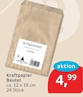 Kraftpapier Beutel Angebote bei budni Berlin für 4,99 €