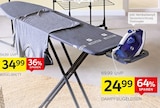 Bügeleisen „Express Steam“ oder Bügelbrett „Classic Air Board m Black“ im Angebot bei XXXLutz Möbelhäuser in Buchholz Bügeleisen „Express Steam“ oder Bügelbrett „Classic Air Board m Black“ Angebote von Tefal bei XXXLutz Möbelhäuser Buchholz für 24,99 €
