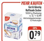 Raffinade Zucker von Gut & Günstig im aktuellen EDEKA Prospekt für 0,79 €