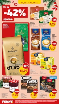 Kaffeebohnen Angebot im Penny Prospekt, gültig von 08.12.2025 bis 14.12.2025 Kaffeebohnen Angebot im aktuellen Penny Prospekt auf Seite 38