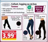 Collant, legging ou mi-bas - ELLENOR en promo chez Norma Strasbourg à 3,99 €