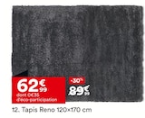 Tapis 120x170 cm - RENO - But à Versailles Tapis 120x170 cm - RENO en promo chez But Versailles à 62,99 €