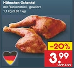 Aktuelles Hähnchen-Schenkel Angebot bei Netto Marken-Discount in Frankfurt (Main) ab 3,99 €