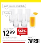 Schott Zwiesel Gläser-Set „Convention“, bei XXXLutz Möbelhäuser im Prospekt "" für 12,99 €