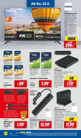 4K Fernseher im Lidl Prospekt in Mainz Aktueller Lidl Prospekt mit 4K Fernseher, "LIDL LOHNT SICH", Seite 36